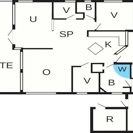Σπίτι διακοπών 6 Person In Sjolund